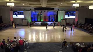 2019 Worlds DIV 1 COUPLES CLASSIC TWO STEP [upl. by Suolkcin]