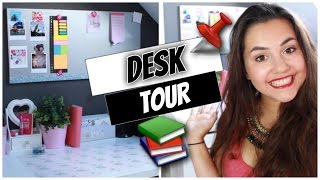 DESK TOUR 〉Comment jorganise mon bureau ✽ [upl. by Eseilenna]