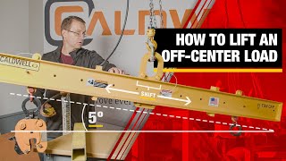 How To Rig and Lift an OffCenter Load [upl. by Annasoh]