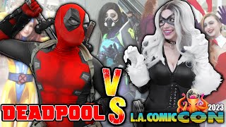 Deadpool vs LA Comic Con 2023 [upl. by Heyer]