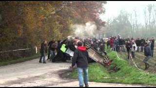 Rallye du Condroz 2010  Thierry Neuville Nicolas Klinger Peugeot S2000 [upl. by Rocray]