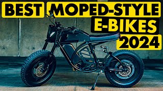 TOP 10 BEST MOPED STYLE ELECTRIC BIKES OF 2024 [upl. by Harraf]