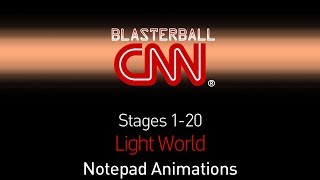 Blasterball CNN  Stages 120 Light World [upl. by Klehm207]