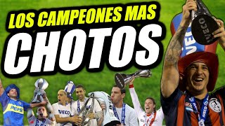 🖩 Cuáles fueron los PEORES CAMPEONES del fútbol argentino que igual pueden hablar porque ganaron [upl. by Eniamor]