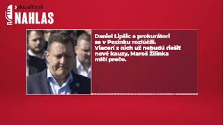 Daniel Lipšic a prokurátori sa v Pezinku rozlúčili  Aktuality [upl. by Sivla]