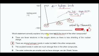 970111MJ24Q8 Cambridge International AS Level Chemistry MayJune 2024 Paper 11 Q8 [upl. by Jairia754]