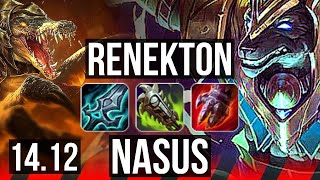 RENEKTON vs NASUS TOP  49k DMG Legendary 13410  VN Diamond  1412 [upl. by Nnyleitak]