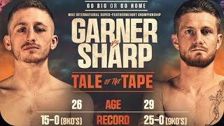 Ryan Garner vs Archie Sharp LIVE Fight Blow by Blow Commentary [upl. by Menzies]