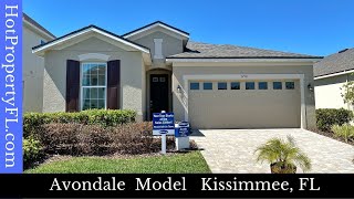 Florida Model Home Tour  Tohoqua by Mattamy Homes  Kissimmee FL  Avondale Model Orlando [upl. by Pantia555]