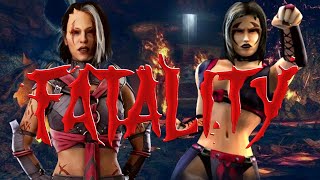 All Fatals and Death Traps on Sareena Ultimate Mortal Kombat Deception [upl. by Kcirdnekel529]