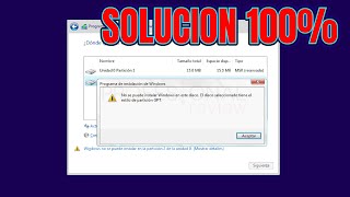 borrar partición GPT  No se puede instalar Windows en este disco  solución 2023 [upl. by Armil]