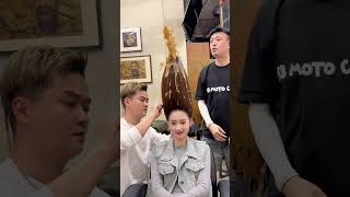 Long Sucking Water Hairstyle Upgraded Version Old Joe Jiuer Eyecatching Bag Uncle Longs Creative [upl. by Powder]