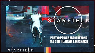 Starfield Part 9  Power From Beyond  Eridani VIIC Piazzi IVC Washakie Xbox Series X [upl. by Belayneh]