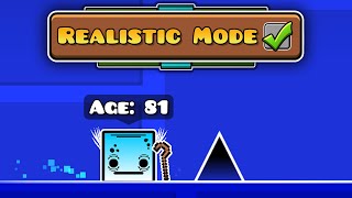 Si Geometry Dash fuera realista [upl. by Ahsikel]