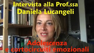 Adolescenza e cortocircuiti emozionali lintervista alla profssa Lucangeli [upl. by Dwane]