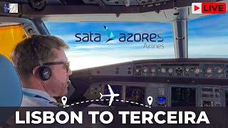 Lisbon to Terceira Lajes Airport with Sata Air Azores Airlines [upl. by Doyle]