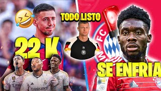 El BAYERN se PLANTA CON DAVIES ¿QUE PASO 🚨 LENGLET COBRARA MÁS QUE MBAPPE Y VINICIUS JAJA [upl. by Shirley944]