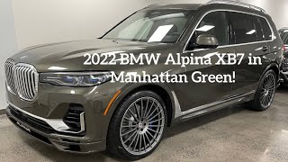 2022 BMW Alpina XB7 in Manhattan Green [upl. by Eener]