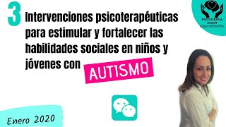 Cómo mejorar las HABILIDADES SOCIALES en los niños con AUTISMO [upl. by Etteluap]