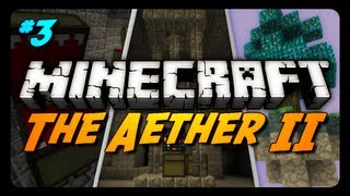 Minecraft The Aether II  Ep 3  Sliders Dungeon Disaster [upl. by Ahsinnor584]