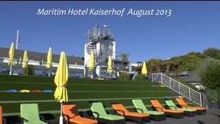 Urlaub im Maritim Hotel Kaiserhof im Kaiserbad Heringsdorf Usedom im August 2013 von tubehorst1 [upl. by Kciregor743]