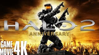 Halo MCC  Halo 2 Anniversary  Game Movie 4K60 [upl. by Nalyk]