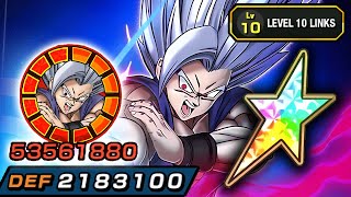 100 NEW STR LR GOHAN BEAST LEVEL 10 LINKS SHOWCASE Dragon Ball Z Dokkan Battle [upl. by Roee]