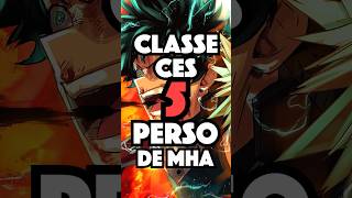 CLASSE CES PERSO DE MHA [upl. by Doerrer]