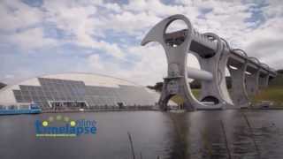 Фолкеркское Колесо — лифт для кораблей  The Falkirk Wheel [upl. by Yenffit152]