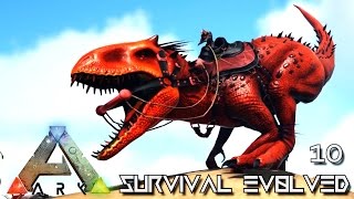 ARK SURVIVAL EVOLVED  NEW INDOMINUS REX PRIMEVAL TAMING  E10 MODDED ARK PUGNACIA DINOS [upl. by Winstonn705]