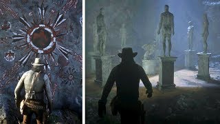 حل لغز التماثيل السبعة السرية في لعبة ريد ديد ريدمبشن 2  RDR2 Statues Mystery [upl. by Marget750]