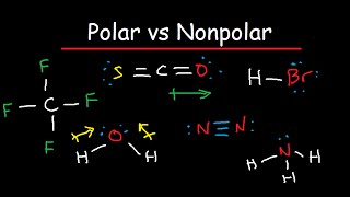 Polar and Nonpolar Molecules Is it Polar or Nonpolar [upl. by Gemperle]