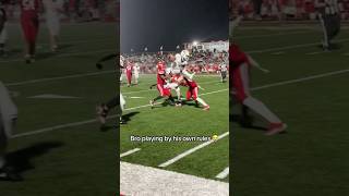 Calm luh hurdle 🥱 shorts football highlights nfl highschoolfootball collegefootballl ot7 [upl. by Offen]