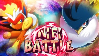 CHOICE BAND INFERNAPE OP Pokemon BDSP WiFi Battle [upl. by Strephon]