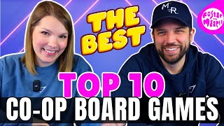 Top 10 CoOp Games  The Best Cooperative Board Games [upl. by Nailluj271]