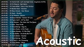 Acoustic Slow Songs 2023  The Best Slow Pop Music Playlist 2023  English Slow Hits [upl. by Marinelli]