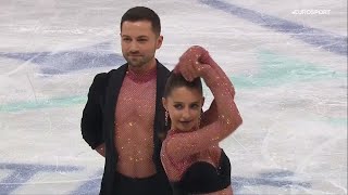 2024 Worlds Lilah FEAR  Lewis GIBSON GBR Rhythm Dance 22032024 [upl. by Arramahs]