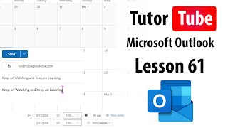 Microsoft Outlook  Lesson 61  Categorizing Calendar Event and Adding Charm [upl. by Philbin]