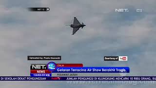 Gelaran Terracina Air Show Berakhir Tragis  NET 12 [upl. by Narayan]