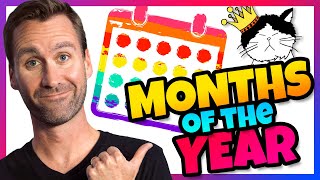 Months Of The Year Songs For Kids And children Preschool Videos For Baby [upl. by Tifanie]