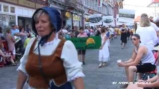 Stadtkirmes 2016  Festumzug in Mühlhausen [upl. by Rossner]