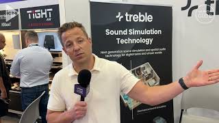 Treble Technologies Shares Acoustic Simulation Suite at InfoComm 2024 [upl. by Selig]