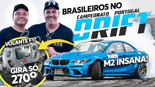 BRASILEIROS EM PORTUGAL  M2 DE CONTROLE REMOTO  Resumo PORTUGAL DRIFT [upl. by Aehtorod480]