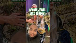 Crown Jewel reaction wwe wwecrownjewel reaction shortsfeed [upl. by Sert247]