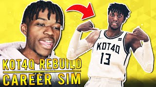 THE KOT4Q REBUILDING CHALLENGE CAREER SIMULATION IN NBA 2K20 [upl. by Nnylylloh]