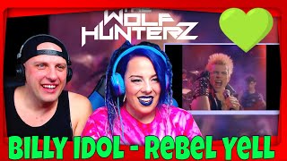 Billy Idol  Rebel Yell Official Music Video THE WOLF HUNTERZ Reactions [upl. by Leacim732]