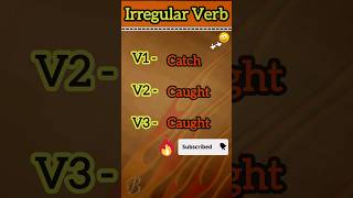 💥Irregular Verbs Verbs english shortvideo ytshorts [upl. by Dukey]