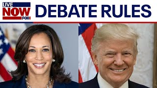 ABC releases Sept10 debate rules for Harris Trump  LiveNOW from FOX [upl. by Glassco513]