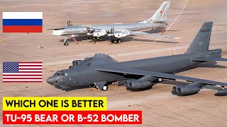 Which one is better Tu95 Bear or B52 Bomber [upl. by Ateerys]