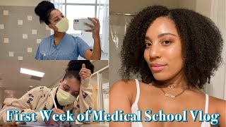 FIRST WEEK OF MEDICAL SCHOOL VLOG  LEWIS KATZ SCHOOL OF MEDICINE AT TEMPLE UNIVERSITY [upl. by Edyaj]